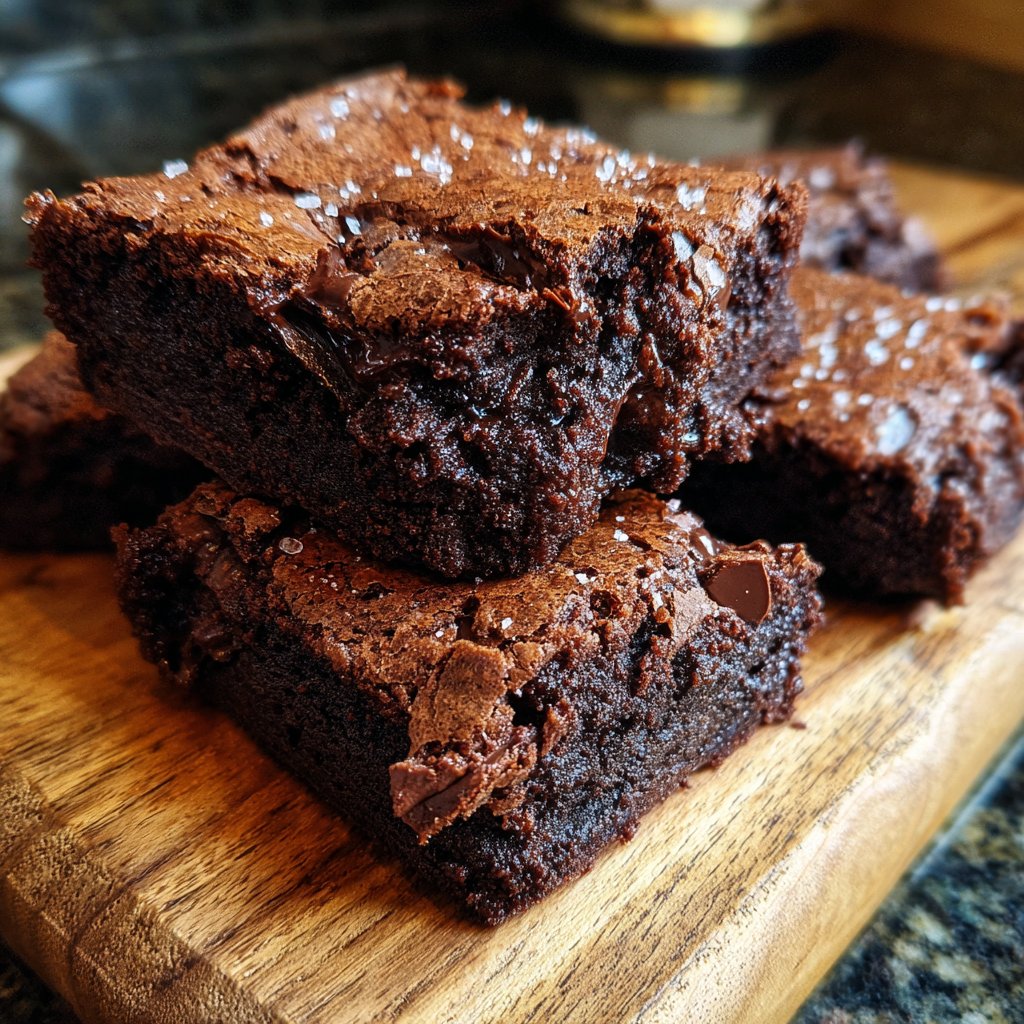 Sourdough Discard Brownies One Bowl