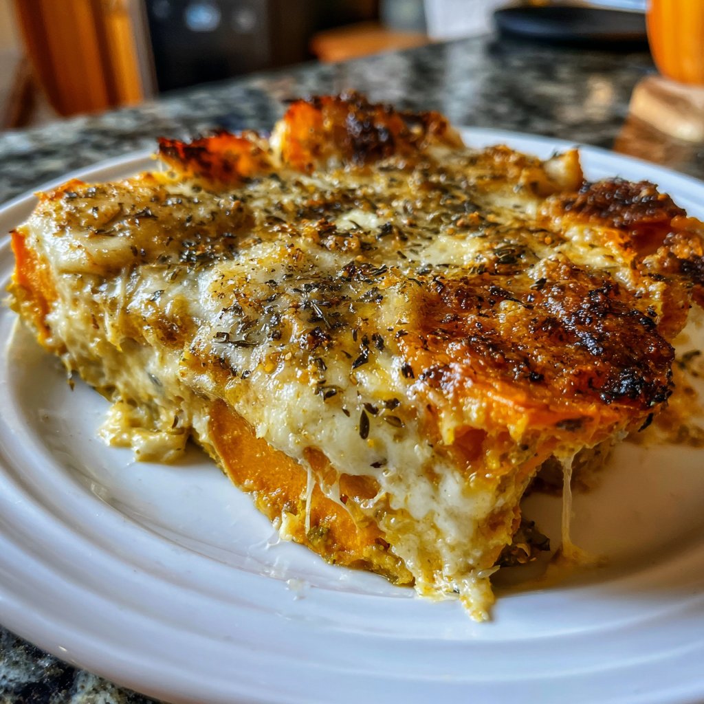 Sweet Potato Gratin for Two