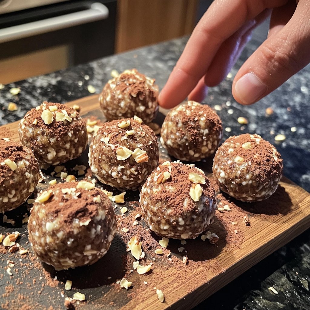 Protein Balls with Peanut Flour