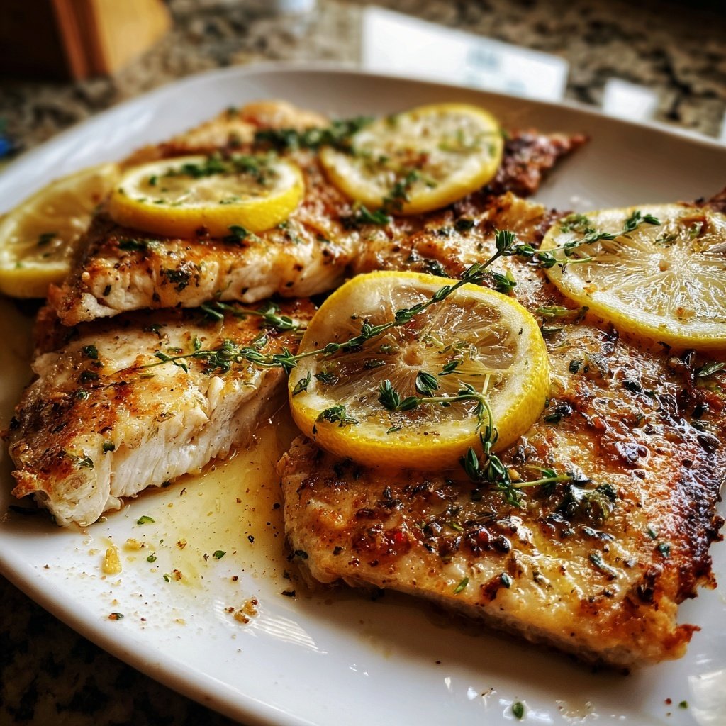 Healthy & Light Lemon Grilled Fish Plate