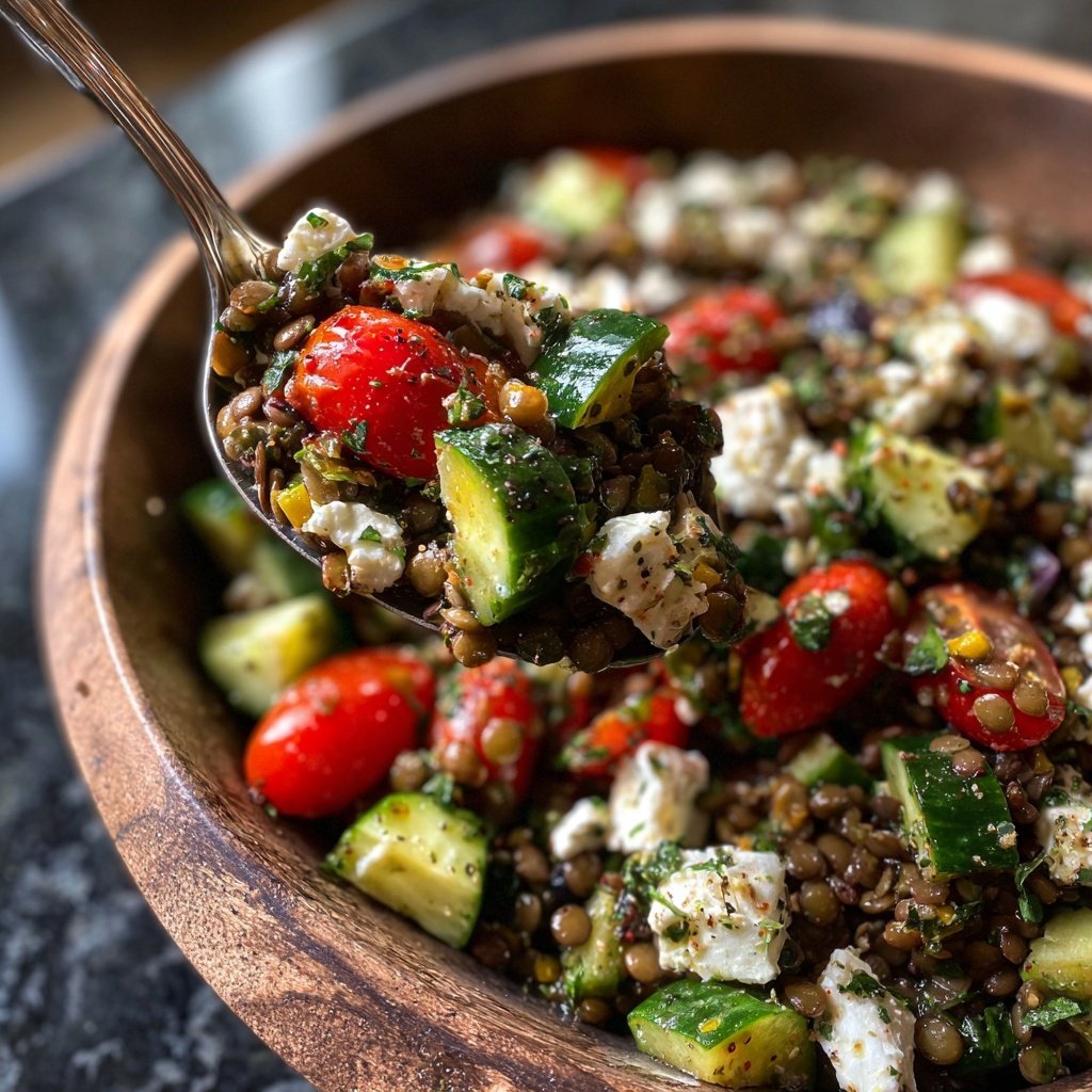 Mediterranean Lentil Salad