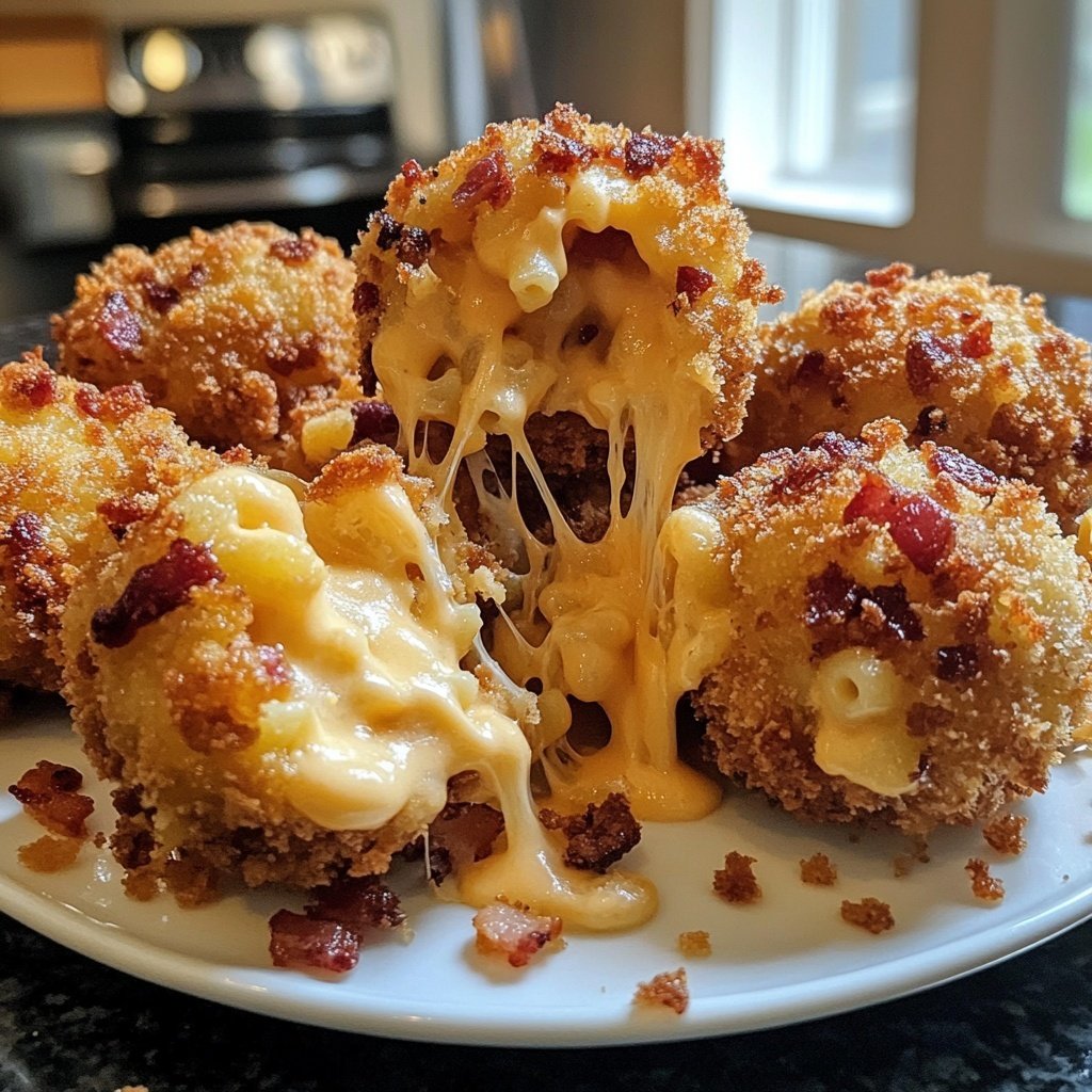 Fried Mac and Cheese Bites