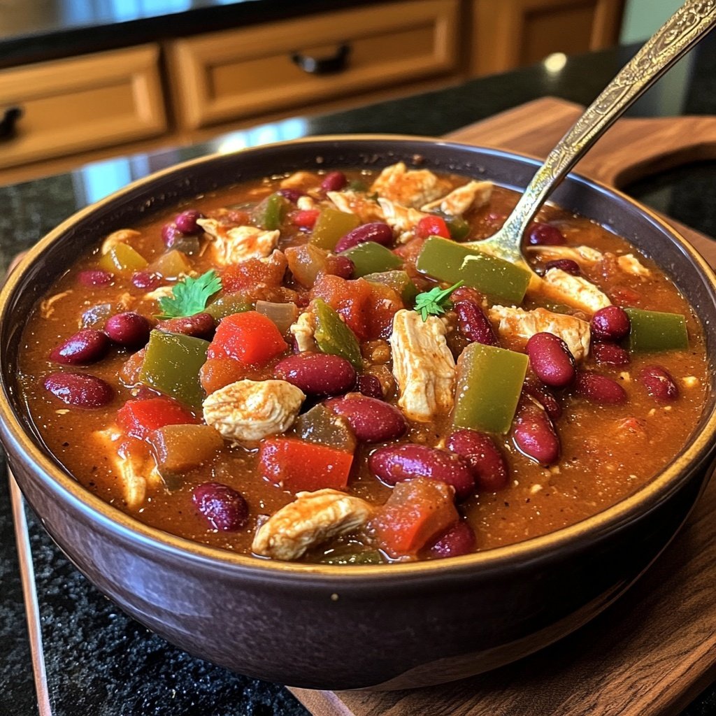 Budget-Friendly Slow Cooker Chicken Chili