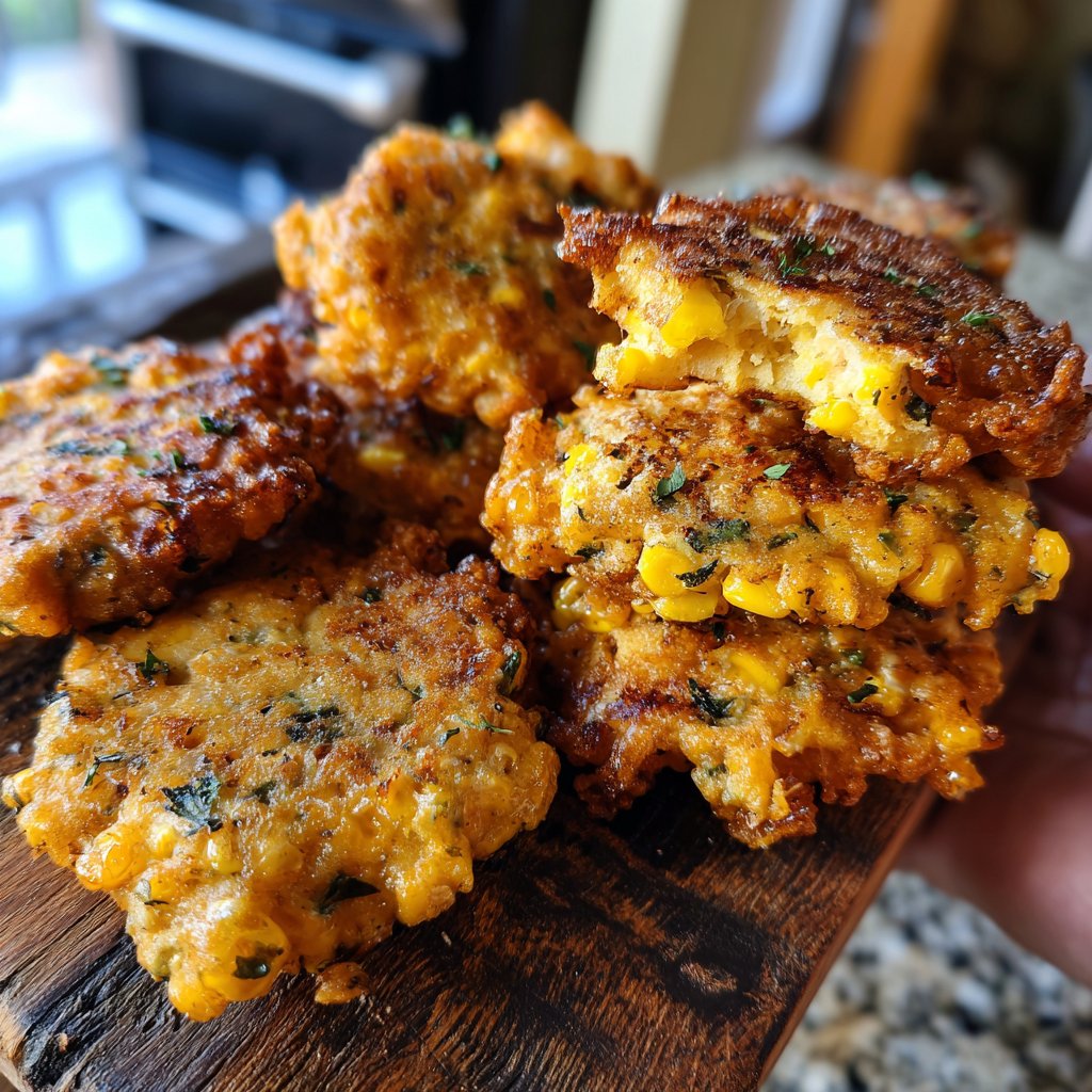 Jamaican Corn Fritters