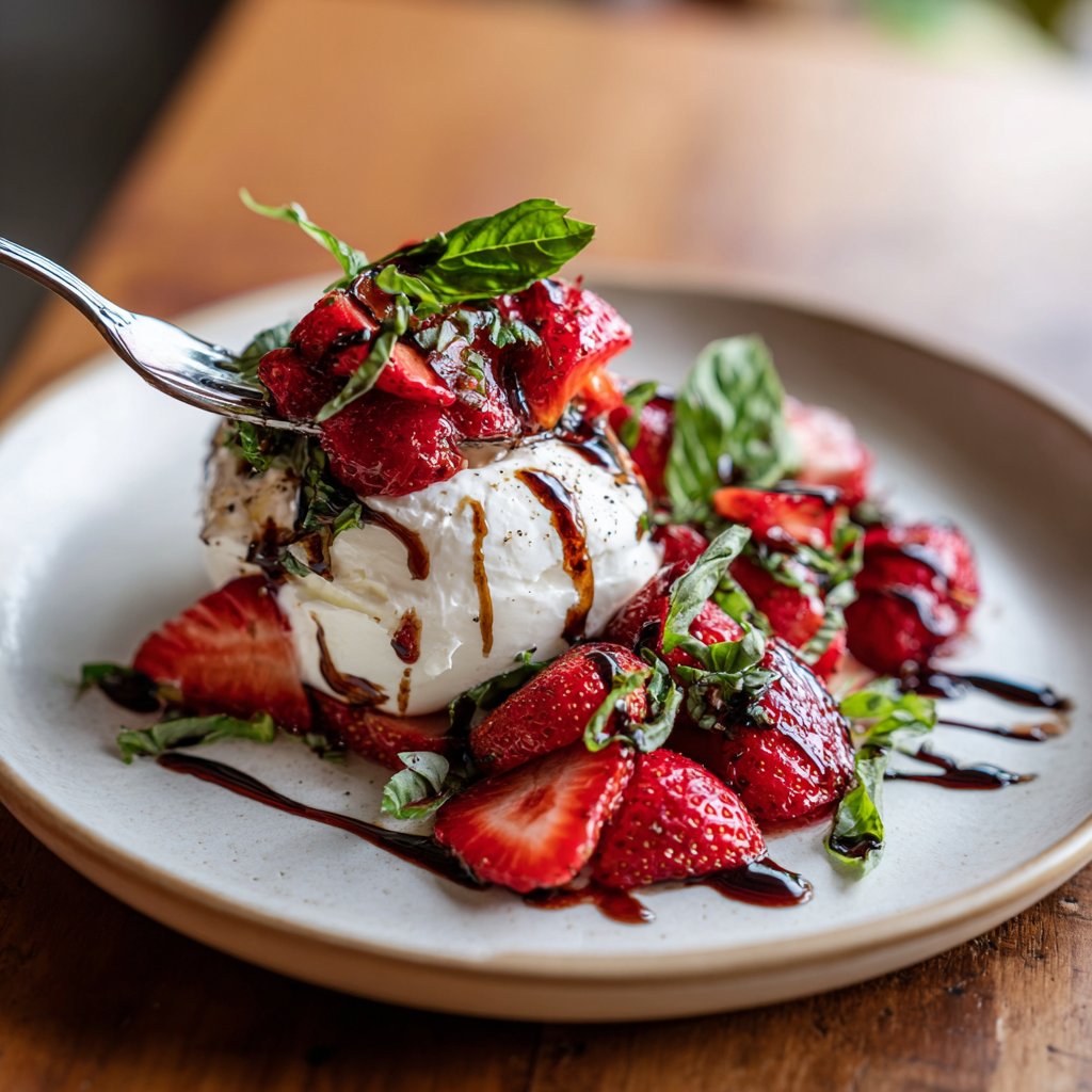 Strawberry Burrata Salad