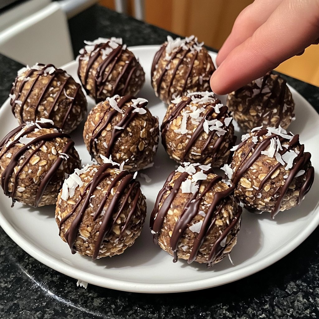 Protein Balls with Oat Flour
