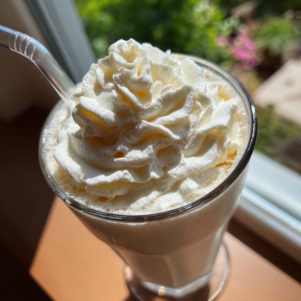 Vanilla Cream Blender Frappuccino
