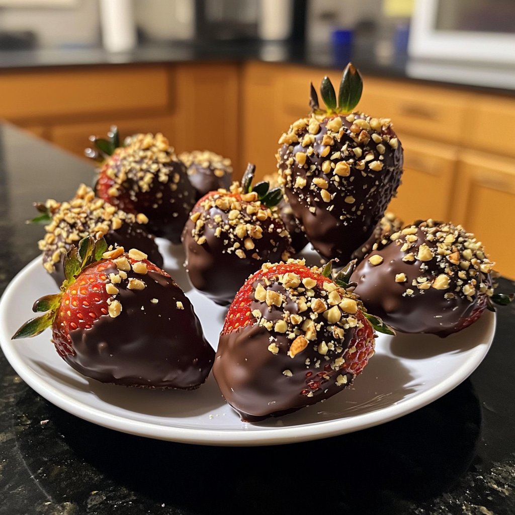 Chocolate Strawberries for Valentines